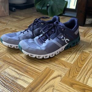On running Swiss engineering shoes